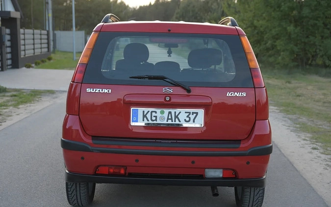 Suzuki Ignis cena 17600 przebieg: 158485, rok produkcji 2006 z Wołów małe 631